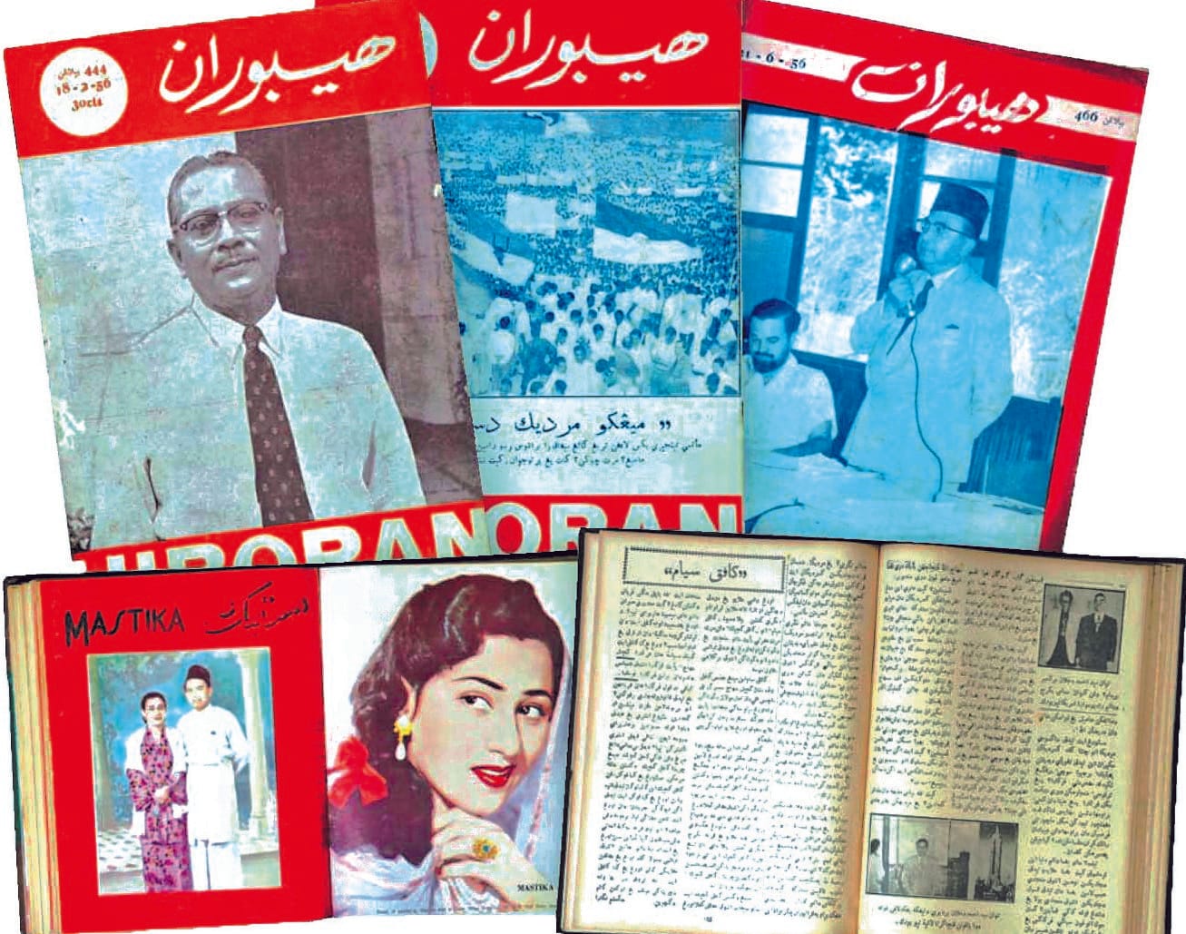 The Hiboran and Mastika entertainment magazines were very popular as they fulfilled the needs of various categories of readers. These reflected the trends, fads and fashion during that period. (Aksara, p.220)